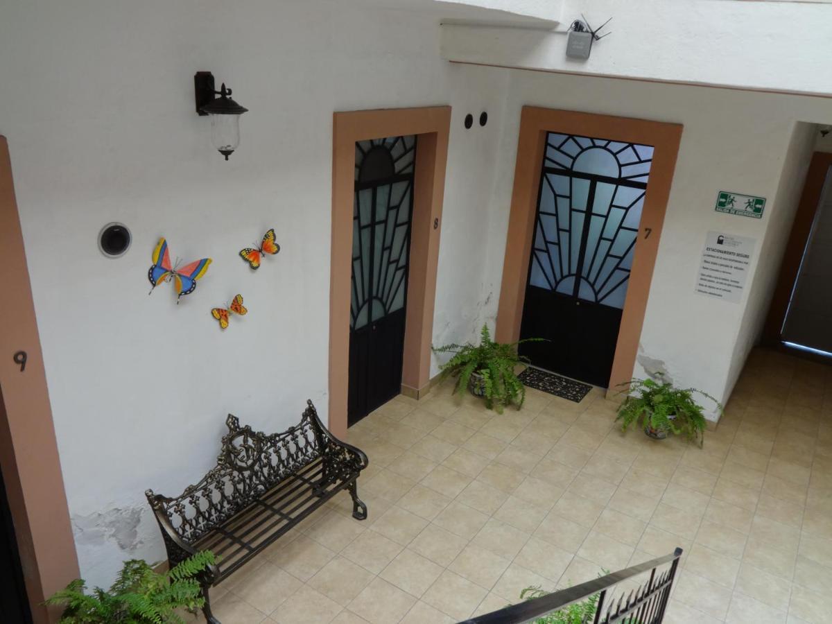Hotel Del Capitan De Puebla, Departamentos Exterior foto